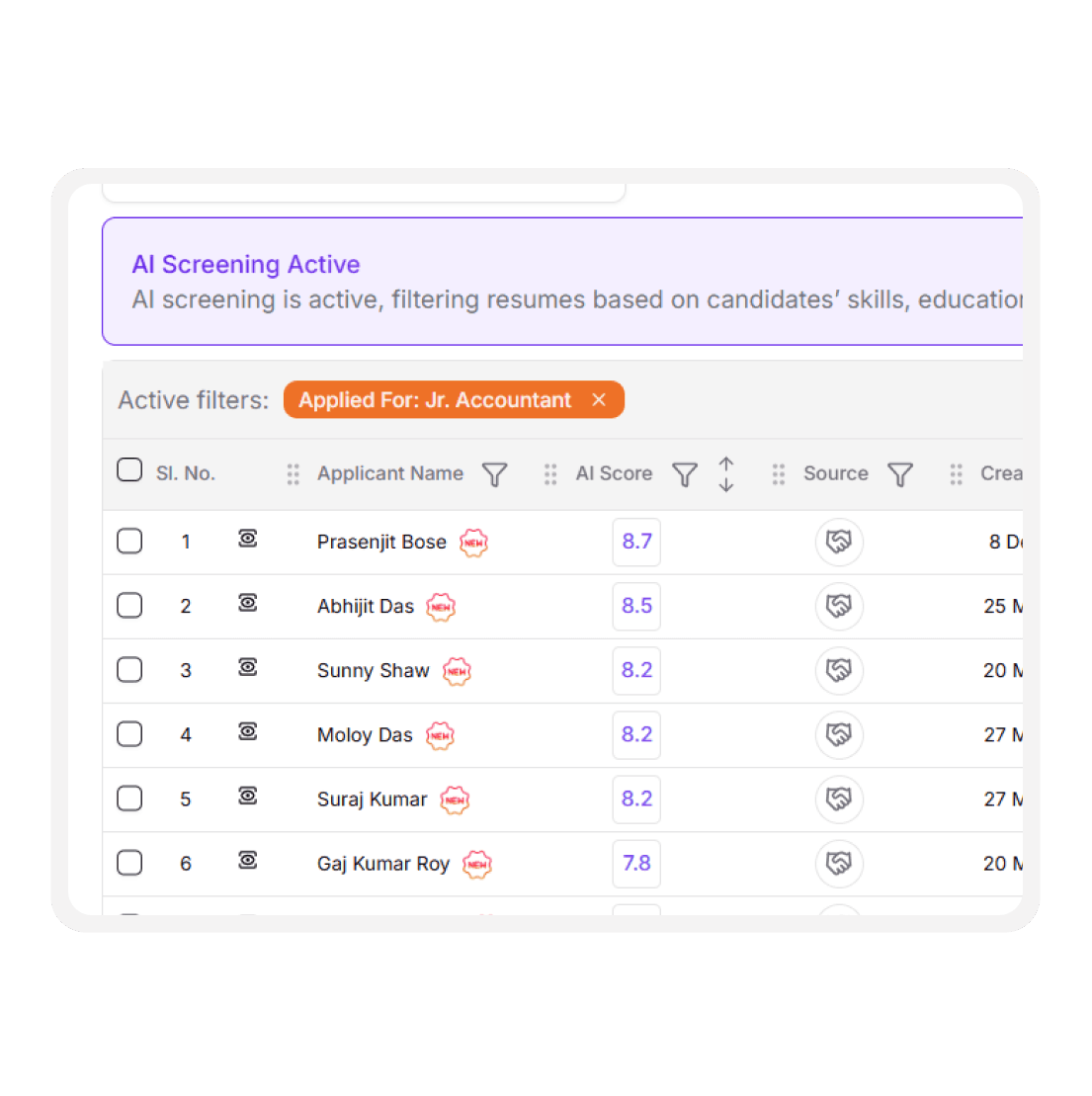 AI-Powered Resume Screening