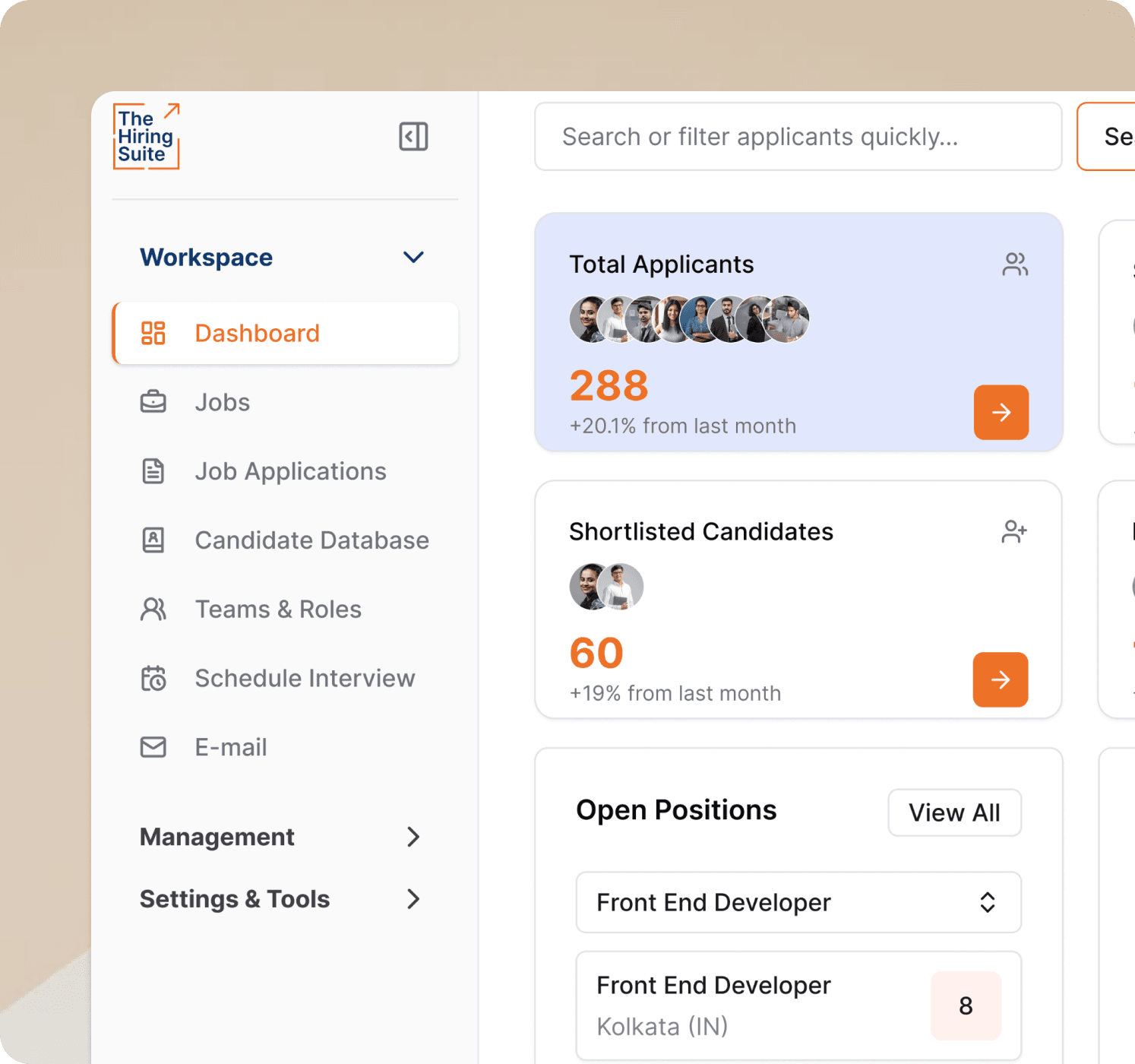 Your Hiring Command center